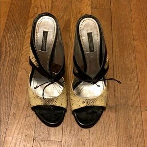 Dolce & Gabbana high heel sandals!
